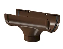 Воронка водостока Docke Premium Каштан