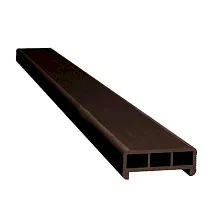 Ограждение из ДПК SaveWood Arbor Тёмно-коричневый Перила 86х32х4000 мм