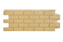 Фасадные панели Grand Line Состаренный кирпич Classic Песочный