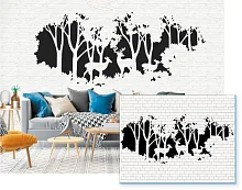 Декоративное панно Dolomit Олени в лесу