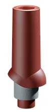 Труба канализационного выхода Docke Premium ИЗЛ-110/500/ Красный, (RR29)