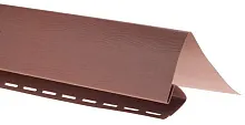 Околооконная планка Альта-Профиль под Блокхаус Красно-коричневый