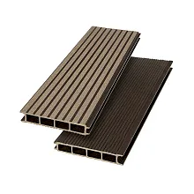 Террасная доска ДПК Savewood Ulmus 4 м  Темно-коричневый