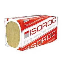 Утеплитель Isoroc Изолайт, 50 кг/куб.м., 50 мм