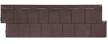 Фасадные панели T-SIDING Сайдинг ЭКО Щепа Пихта Браун