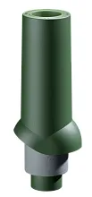 Труба канализационного выхода Docke Premium ИЗЛ-110/500/ Зелёный, (RR11)