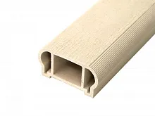 Ограждение из ДПК Faynag Wood Слоновая кость Перила 95х50х3000 м