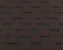 Гибкая черепица RoofShield Премиум Модерн Каштан в Обнинске