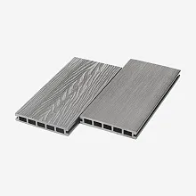 Террасная доска ДПК RusDecking UnoDeck Vintage 4 м Серый