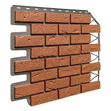 Фасадные панели Fineber Кирпич Баварский Терракотовый