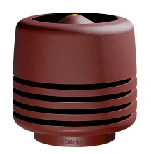 Колпак вентиляционного выхода Docke Premium ИЗЛ-125/700/ Красный, (RR29)