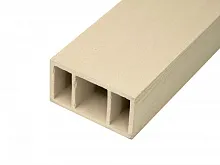 Ограждение из ДПК Faynag Wood Слоновая кость Брус 95х50х3000 м
