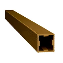 Ограждение из ДПК SaveWood Arbor Тик Столб промежуточный 70х70х4000 мм