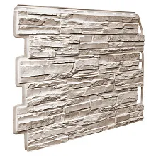 Фасадные панели FineBer Скол 3D Светло-бежевый