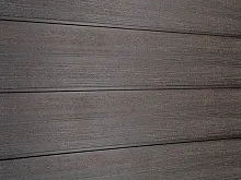 Фасадная доска ДПК SaveWood Cedrus Радиальная Темно-коричневый
