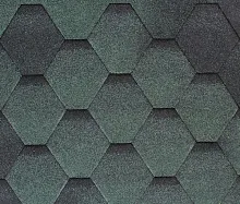 Мягкая кровля RoofShield Фемели Эко Лайт Стандарт Зеленый с оттенением в Обнинске