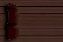 Акриловый сайдинг Grand Line Корабельная доска Acryl Тёмный дуб