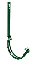 Крюк желоба длинный полоса металл водостока Grand Line 125/90 mm RAL 6005 Зелёный мох