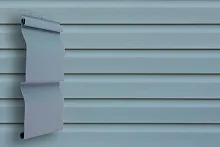 Виниловый сайдинг Grand Line Корабельная доска Color Plus 3,66 м Голубой