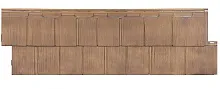 Фасадные панели T-SIDING Сайдинг ЭКО-2 Щепа Пихта Орех