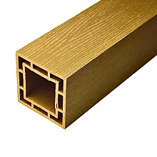 Ограждение из ДПК Faynag Wood Орех Столб 100х100х3000 мм