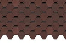 Гибкая черепица Docke Premium Шеффилд Зрелый каштан
