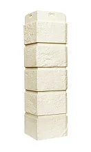 Угол наружный Grand Line Состаренный кирпич Classic Молочный