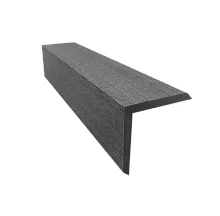 Угол для террасной доски Decking 50х50х3000 Жжёный кедр | Графит