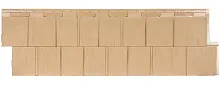 Фасадные панели T-SIDING Сайдинг ЭКО Щепа Пихта Крем