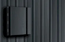 Виниловый сайдинг Grand Line Вертикальный Acryl Графит