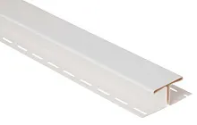 Н-профиль (Соединительная планка) Альта-Профиль под Блокхаус Белый