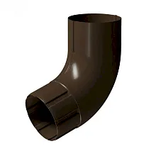 Колено 72 водостока Docke Stal Premium Каштан RAL 8017 в Обнинске