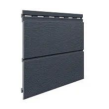 Фасадная панель двойная VOX Kerrafront FS-302 Modern Wood Anthracite | Антрацит