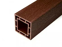 Ограждение из ДПК Faynag Wood Шоколад Столб 100х100х3000 мм