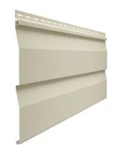 Виниловый сайдинг Docke Standard Корабельный брус D4,5DL Сливки