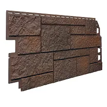 Фасадные панели VOX Solid Sandstone (Песчаник) Dark Brown | Темно-коричневый