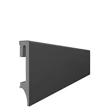 Плинтус напольный VOX Espumo ESP205 80 мм Антрацит