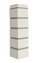 Угол наружный Grand Line Состаренный кирпич Design Молочный