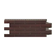 Фасадные панели Grand Line Клинкерный кирпич Design Plus Жжёный