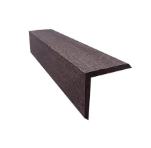 Угол для террасной доски Decking 50х50х3000 Тёмный орех | Венге
