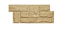 Фасадные панели T-SIDING Сайдинг ЭКО Гранит Леон Крем