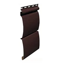 Виниловый сайдинг FineBer BlockHouse Extra Acrylyc Темный дуб в Обнинске