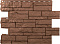 Фасадная панель Альта-Профиль Шотландия Терракотовый , фото 